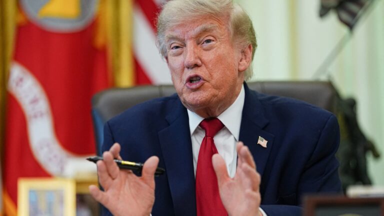 Trump floats 20% toll on Hormuz Strait cargo; restarts Iran blockade