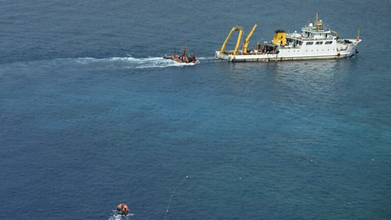 U.S. condemns China after Philippine sailor injured at disputed shoal