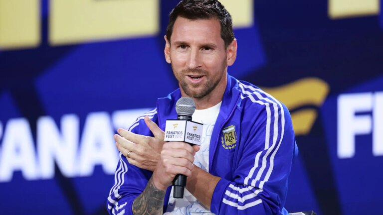 Lionel Messi Left Annoyed After Crowd Cuts Off Spain Coach Mid-Sentence Ahead Of FIFA World Cup 2026 Final. Video Viral