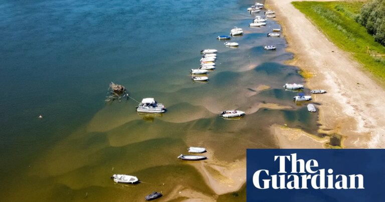 Record low water levels across Europe reveal mammoth skeletons and forgotten shipwrecks – video | Drought