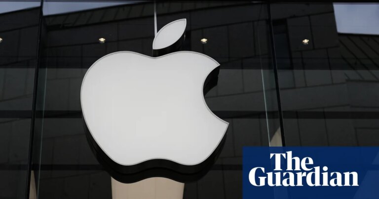 Apple becomes second ever $5tn company as investors flee AI stocks | Apple