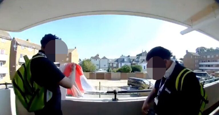 Council workers caught removing England flags ahead of World Cup semi-final vs Argentina | UK | News
