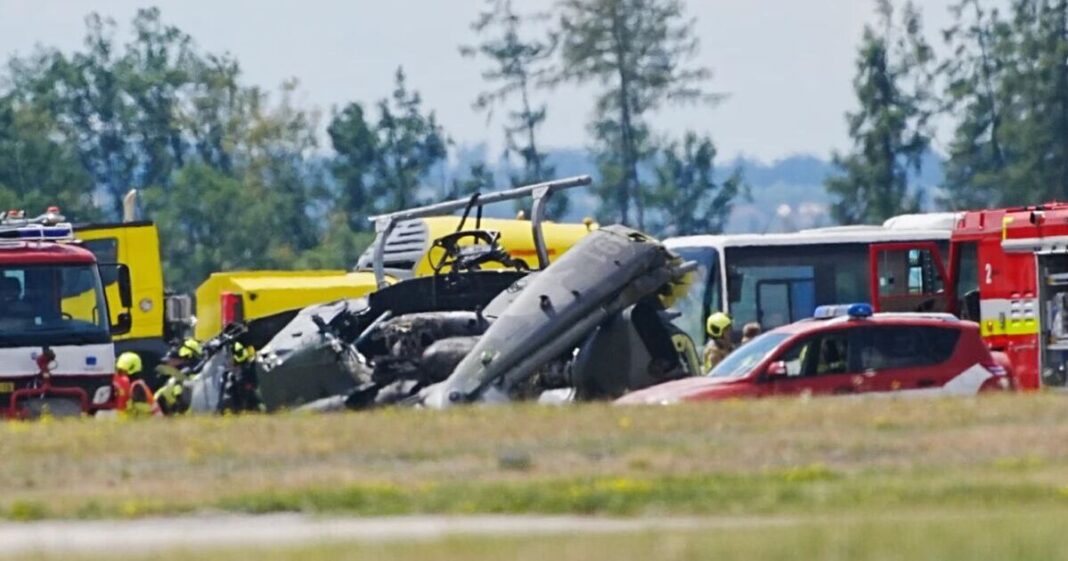 At least one dead as military helicopter crashes near Czech Republic town | World | News