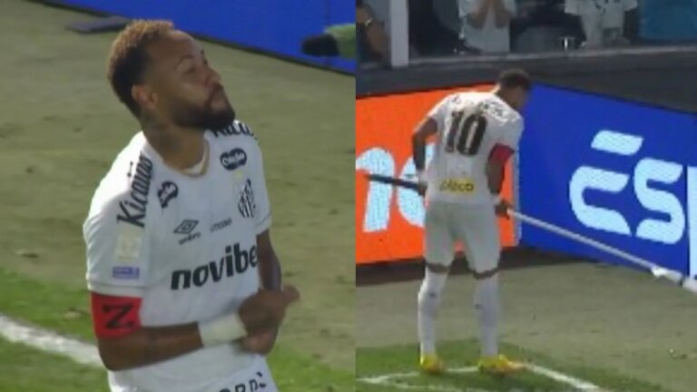 Neymar Scores Twice On Santos Return, Mocks Critics With Celebration. Watch