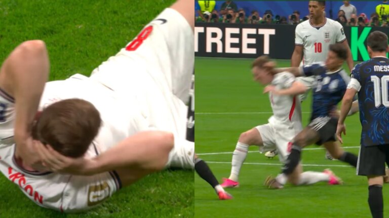 Argentina Escape Despite Nasty Challenge By Enzo Fernandez, England And Internet Fume Over No Red Card