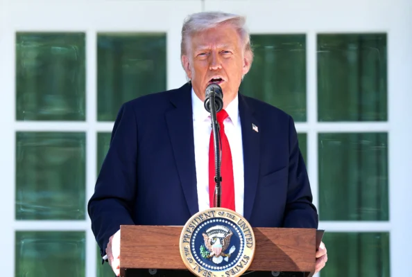 REPLAY: President Trump Participates in a Rose Garden Club Lunch