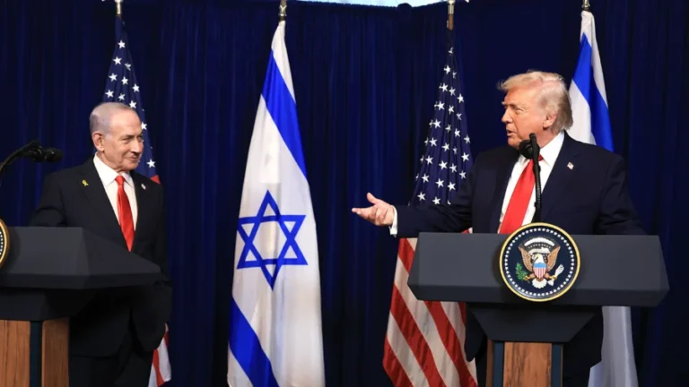 Trump Says Netanyahu Won’t Be Arrested in the US