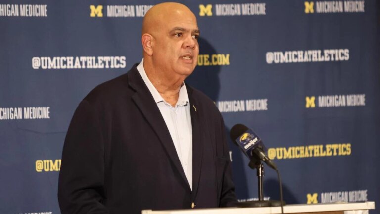 Michigan AD Warde Manuel’s job in jeopardy amid internal investigation