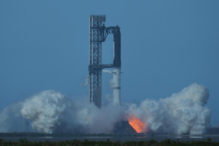 SpaceX Starship Launch Aborted on the Pad at the Last Moment