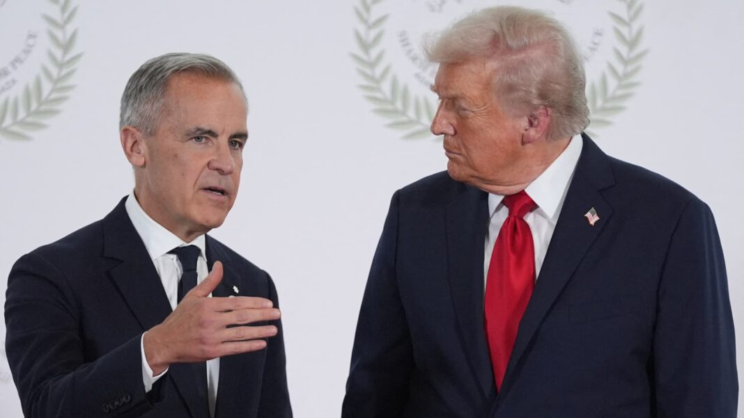 Trump, Carney reportedly in talks ahead of new 50% Canada tariffs