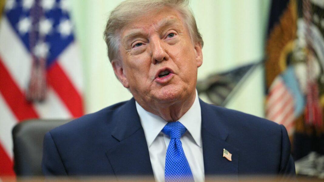 Trump claims ‘100% control’ of Hormuz, demands Iran pay reparations