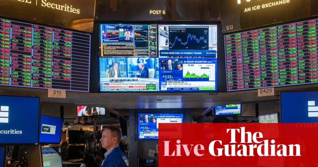 Markets brace for US jobs report, as global food prices hit three-year high – business live | Business