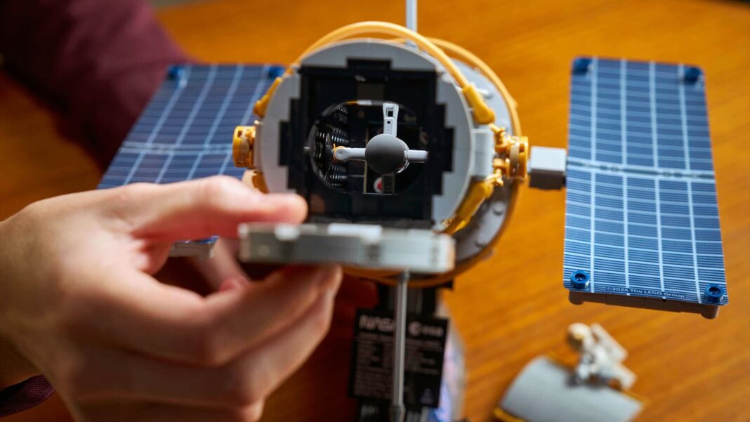 Lego’s latest Hubble set lets you look inside one of history’s greatest space telescopes