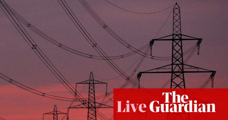 UK energy secretary says looking at ‘what more we can do’ as typical annual bill rises to £1,723 from October – business live | Business