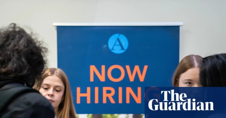 US unexpectedly lost 23,000 jobs in July as slump in growth continues | US unemployment and employment data