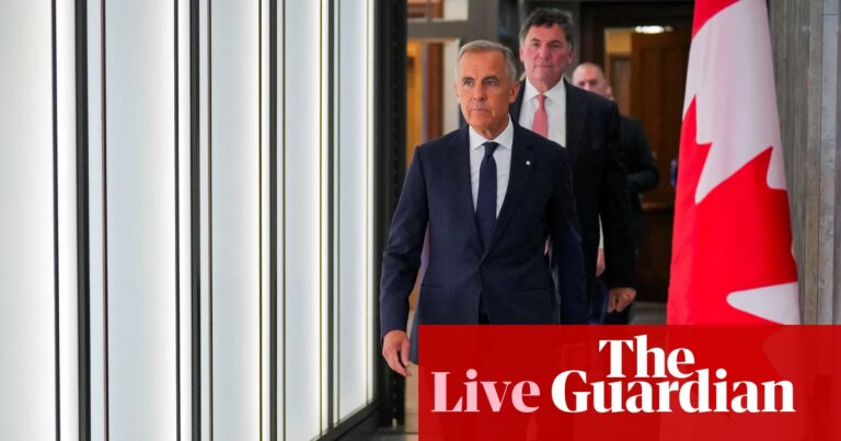 Canadian dollar dips after US-Canada talks collapse into trade war; oil prices fall ahead of US sanctions on Iran – business live | Business