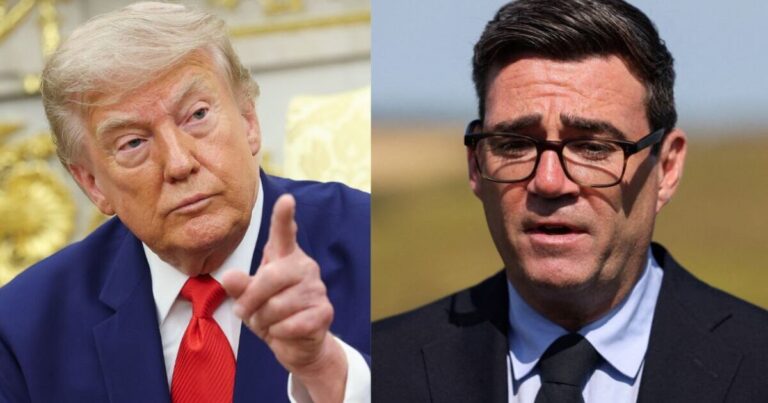 Donald Trump and Andy Burnham’s call exposed – ‘You’ll be bankrupt’ | World | News