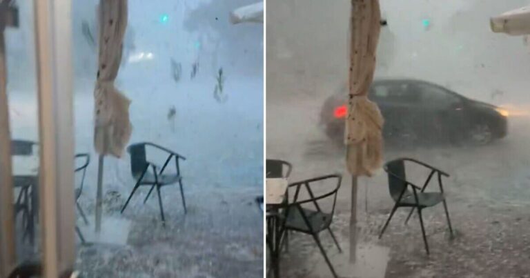 British holiday hotspot hell as thunderstorms and floods cause chaos | World | News