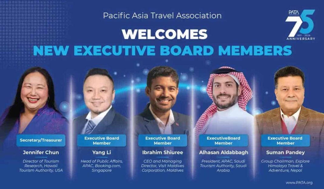 Pacific Asia Travel Association Boosts Asia Pacific Tourism Leadership With Five New Executive Board Appointments
