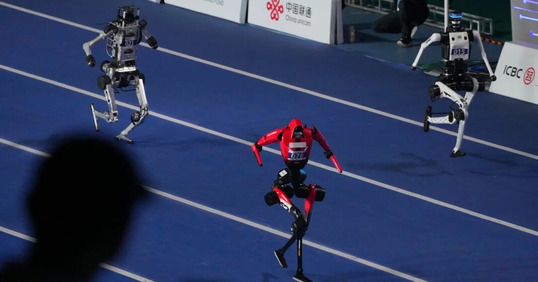 Chinese robot beats Usain Bolt’s 100-meter sprint world record in humanoid bot games
