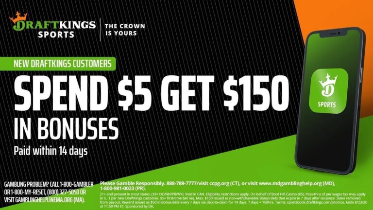 Use DraftKings promo code to get $150 bonus bets by targeting NFL preseason, MLB Field of Dreams Game, Aug. 13
