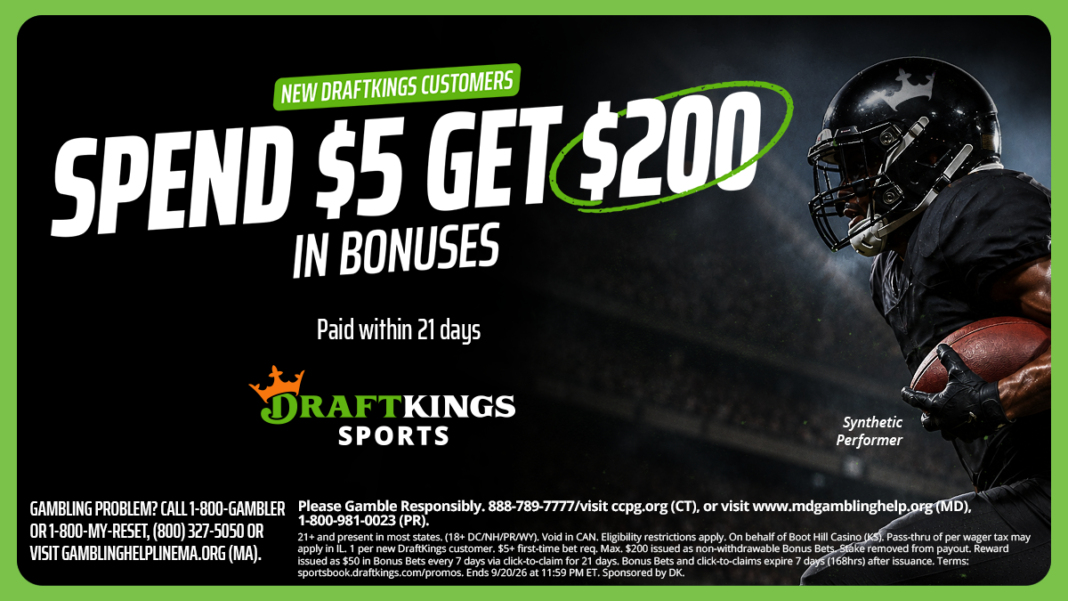Use DraftKings promo code to get $200 in bonus bets by targeting Memphis vs. UNLV, Week 0 college football