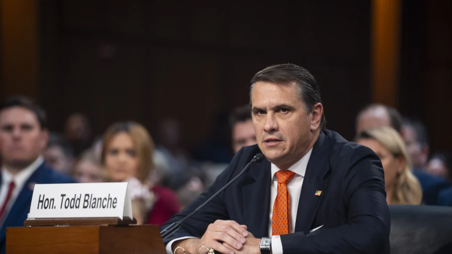 Senate Judiciary Committee to Consider Blanche Nomination for Attorney General on Tuesday