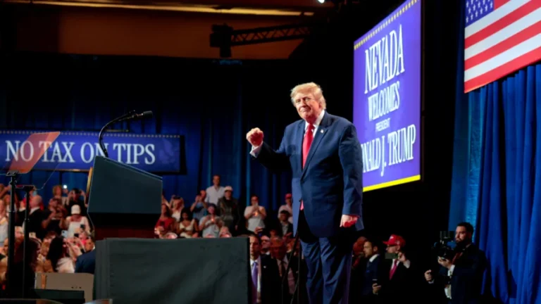 Trump Speaks in Las Vegas as Midterms Approach