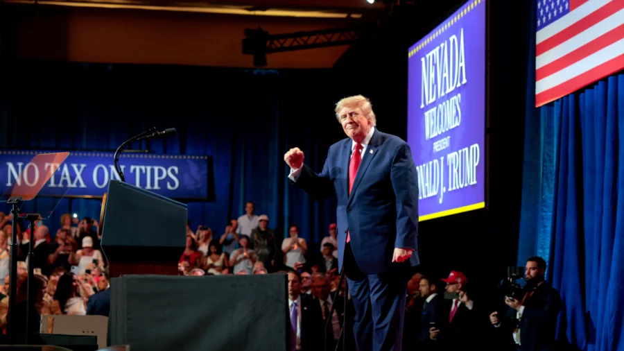 Trump Speaks in Las Vegas as Midterms Approach