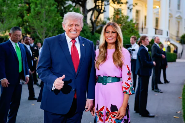 LIVE NOW: President, First Lady Attend Freedom 250 Grand Prix in Washington