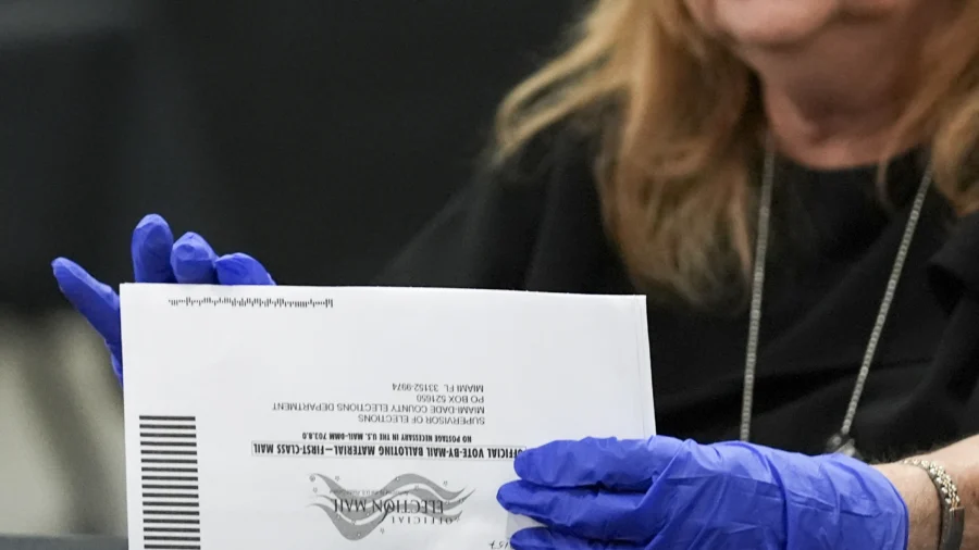 DOJ Appeals Order Blocking Trump’s Mail-Ballot Rule