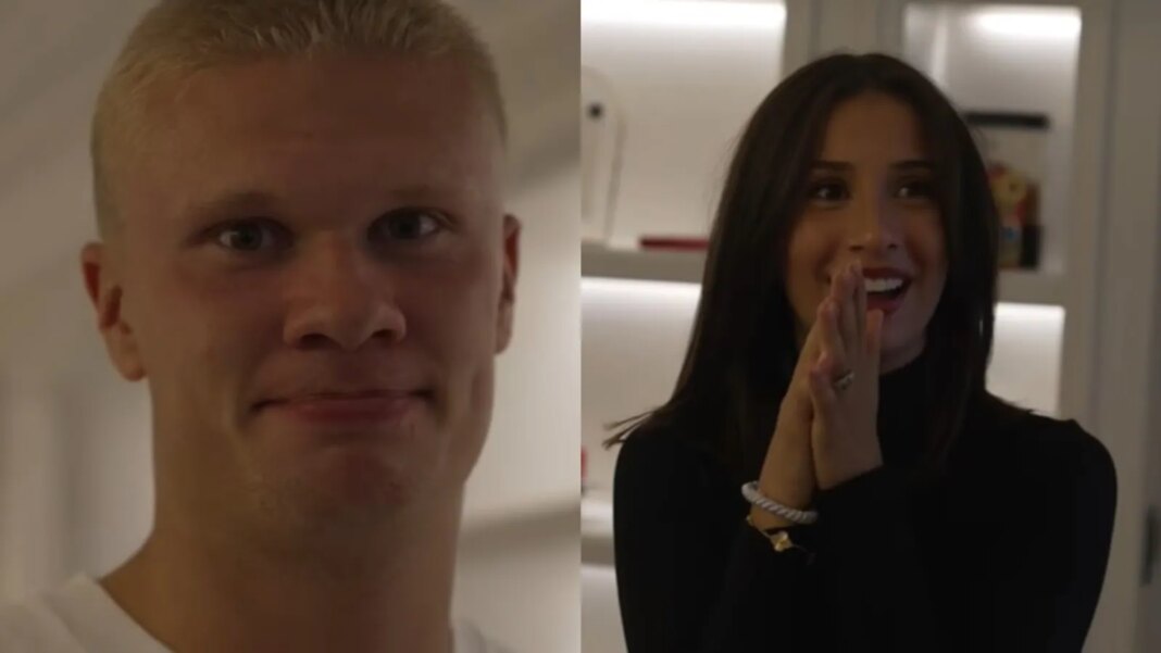 Erling Haaland Left Shell-Shocked By Girlfriend’s Reaction To New Hairstyle. Video Viral On Internet