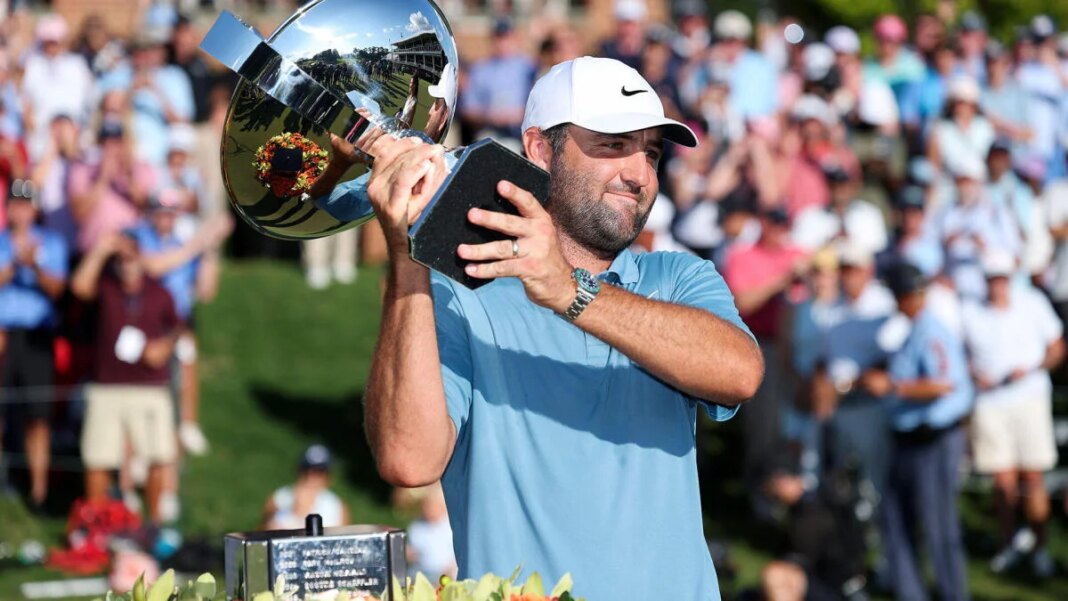 Scottie Scheffler passes Tiger Woods at No. 1 on PGA Tour all-time money list