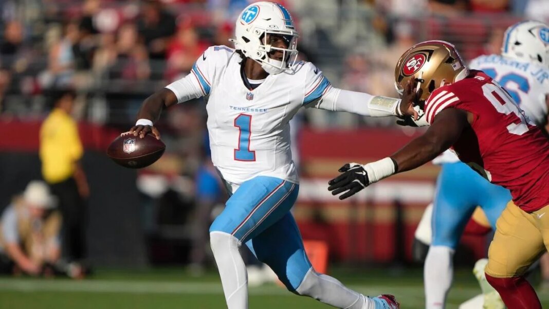 NFL preseason Week 1 overreactions: Do Titans have Cam Ward problem? Niners have OROY candidate