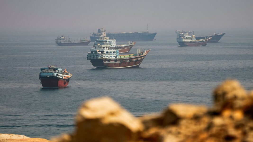 Tanker struck by three projectiles in Hormuz as U.S.-Iran conflict escalates