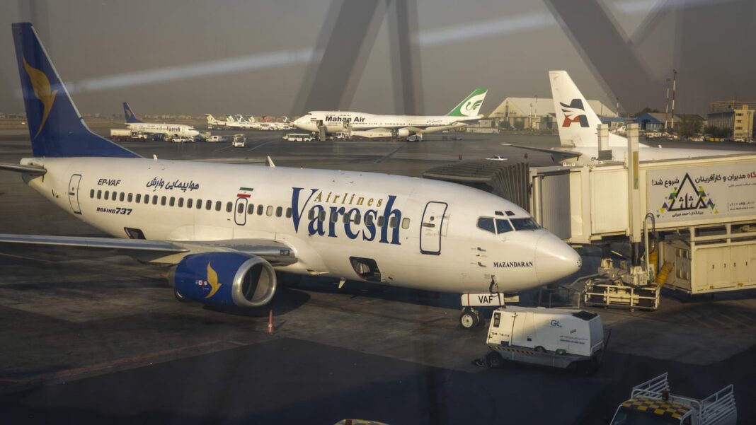 U.S. sanctions all Iranian airlines as war spreads, oil rises