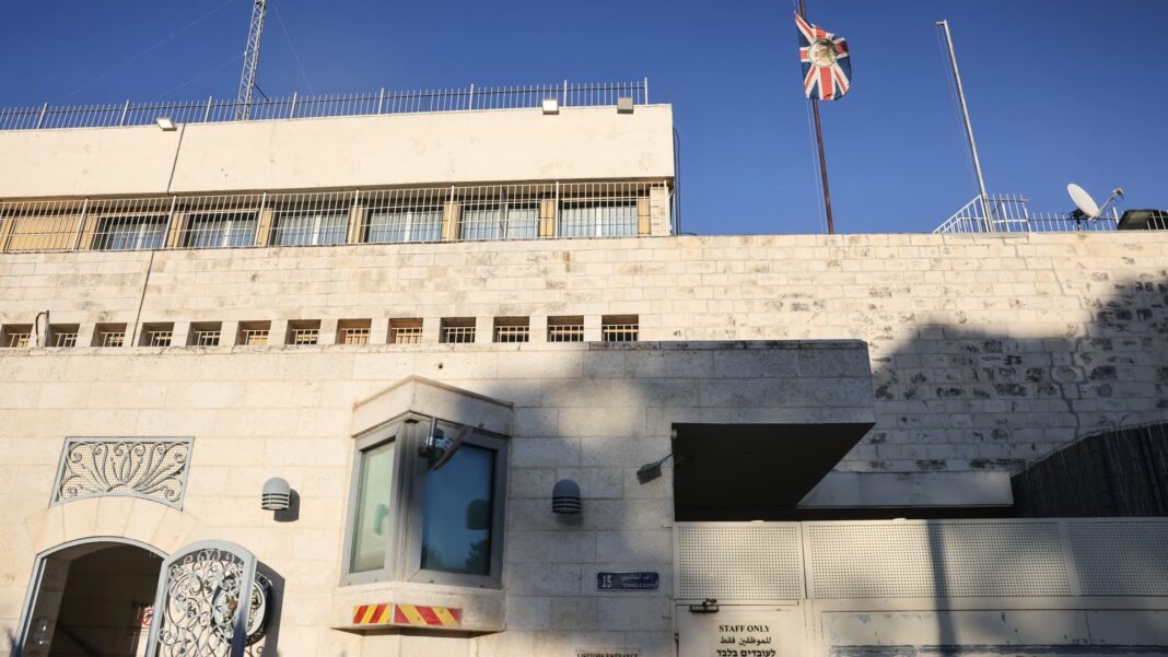 UK defends Israel sanctions after being told to close consulate