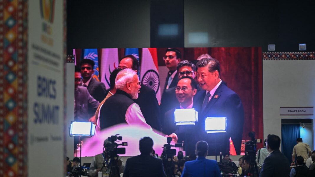 Indian Prime Minister Modi says border peace is key to India-China ties