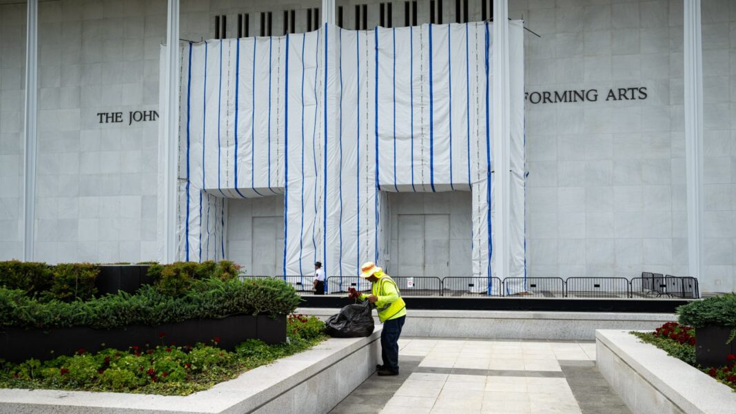 Judge blocks Kennedy Center board from Trump name on building