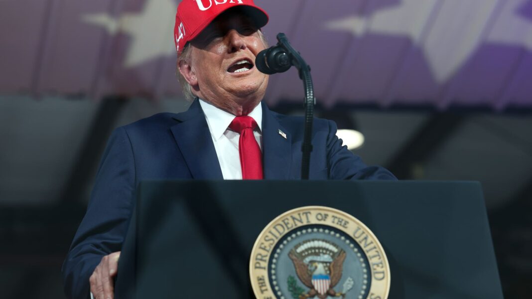 Trump MAGA Inc. $403 million war chest spending in 2026 midterms