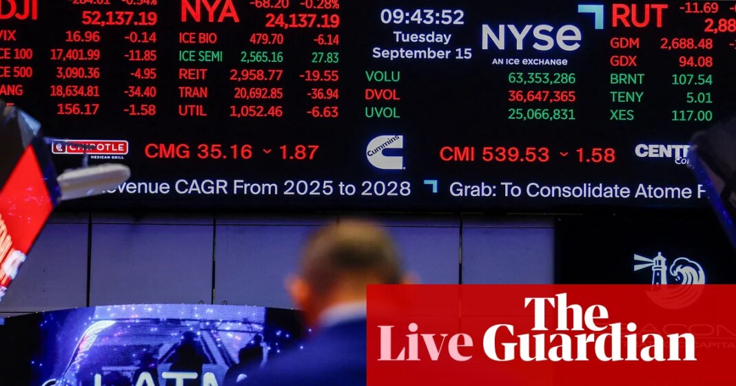 UK interest rate rise ‘increasingly likely’ with high energy prices; inflation fears hit bonds – business live | Business