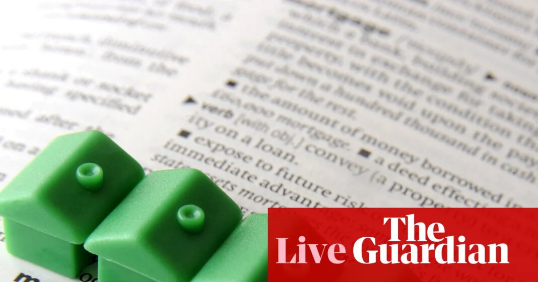 UK mortgage rates set to rise as bond sell-off drives up borrowing costs – business live | Business