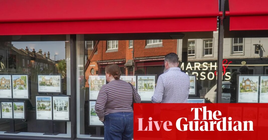 UK mortgage approvals lowest since December 2023; diesel hits new record high near £2 a litre – business live | Business