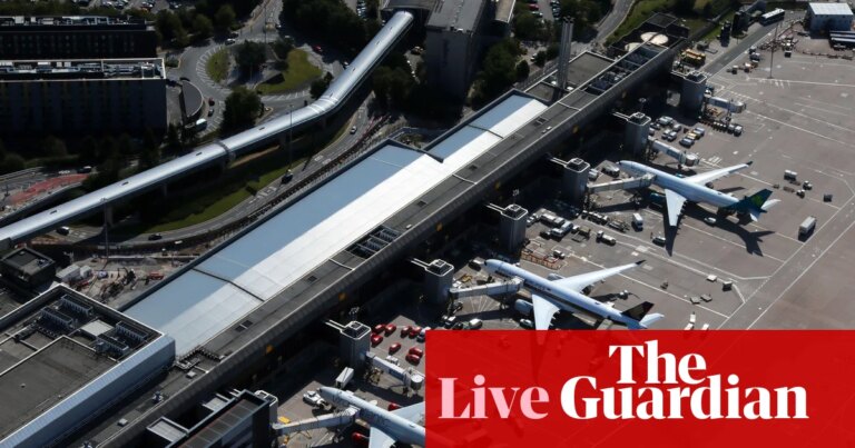 Air traffic control failure disrupts flights in Scotland, Northern Ireland and northern England – business live | Business