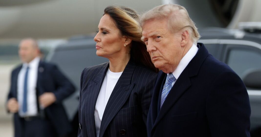 Donald Trump and Melania’s ‘striking’ moment spotted by body language | World | News