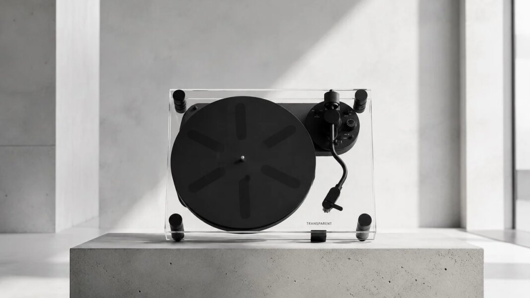 Transparent Turntable Black Review: Vinyl Sound Meets Sculptural Design
