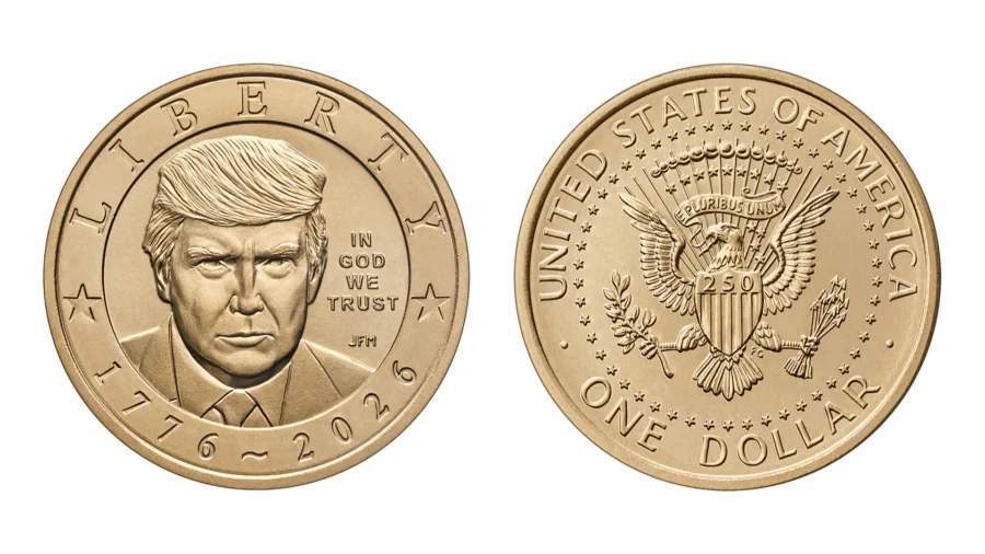 US Mint Starts Selling $1 Trump Coins