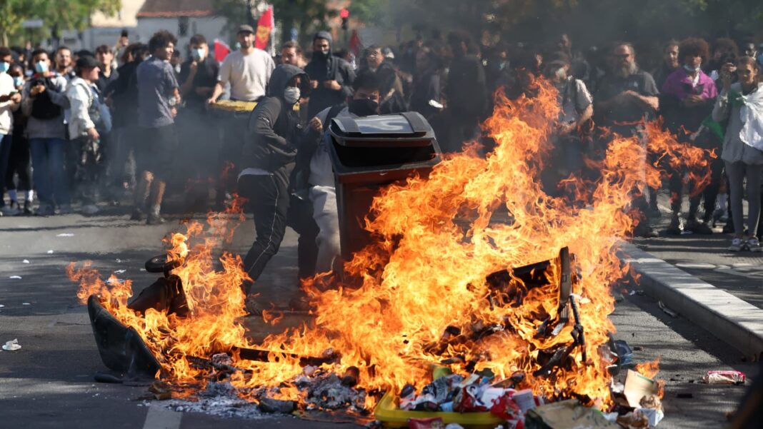 A violent classroom revolt is becoming France’s next big crisis