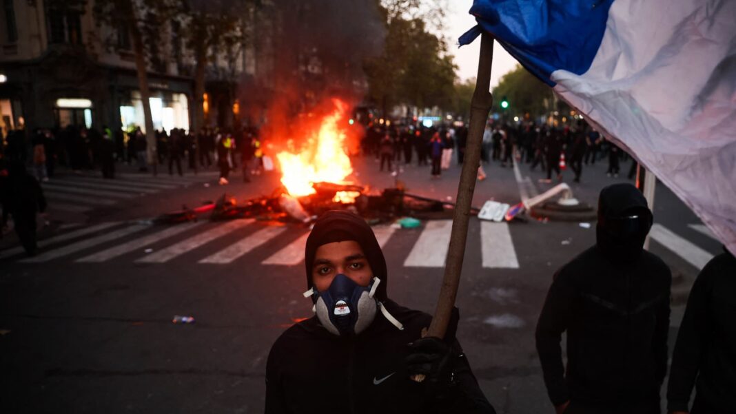 France hit by worst unrest in years as Macron condemns violence