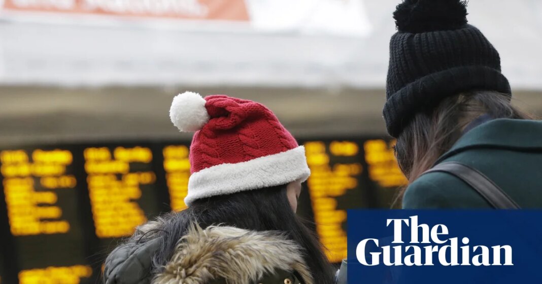 Railway engineering work over Christmas will cause 10 days of disruption | Rail industry
